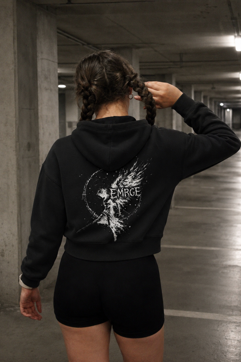 Resurgence Uprise Cropped Hoodie