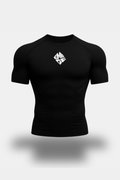 EMR008 Essential Compression Tee (Black)