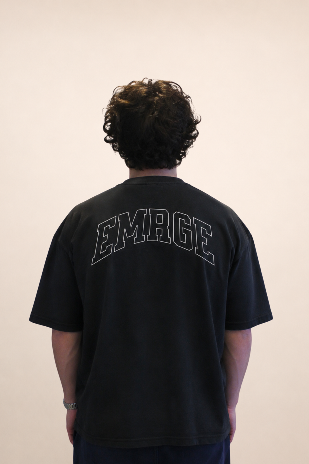 Essentials Cotton Tee — Black