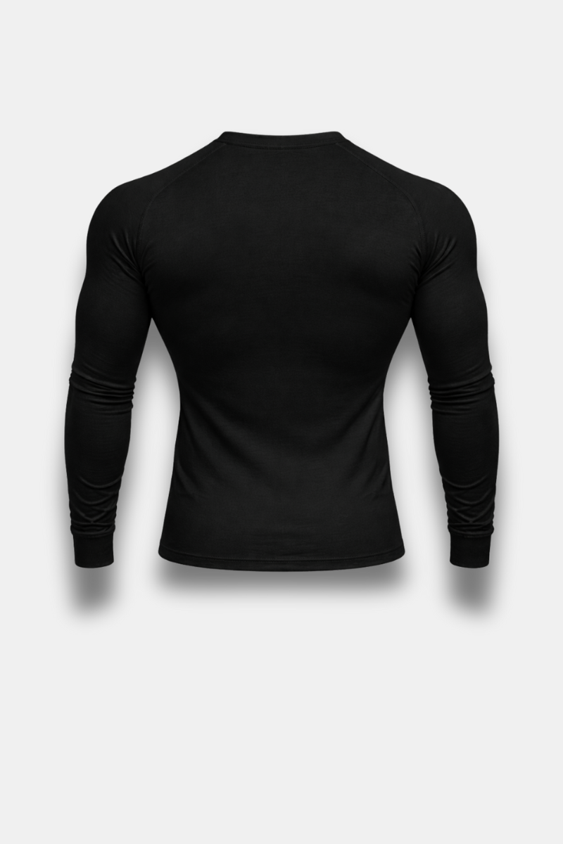 EMR025 Essentials Long Sleeve Compression (Black)
