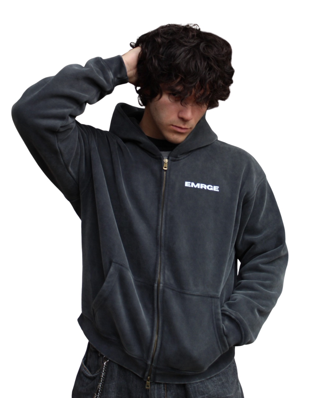 EMR005 "CORE" Essential Boxy Hoodie