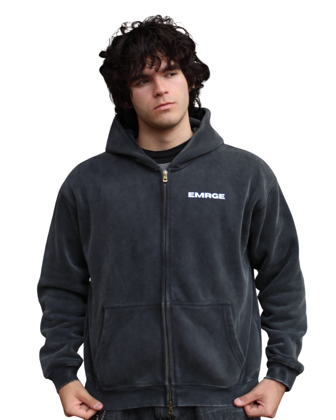 EMR005 "CORE" Essential Boxy Hoodie