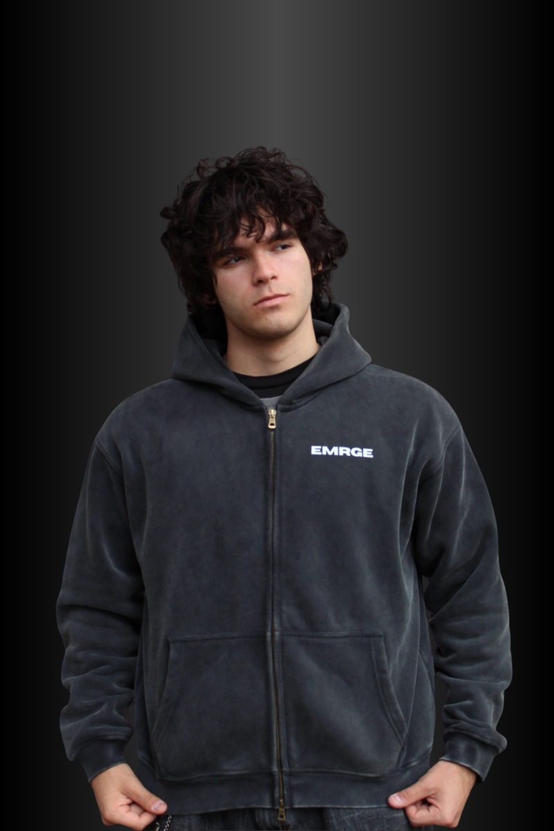 EMR005 "CORE" Essential Boxy Hoodie