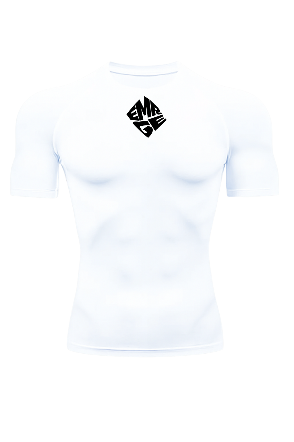 EMR011 Essential Compression Tee (White)