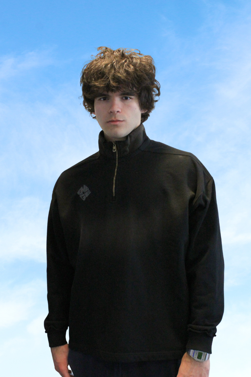 EMR023 Coal Serene Quarter-Zip