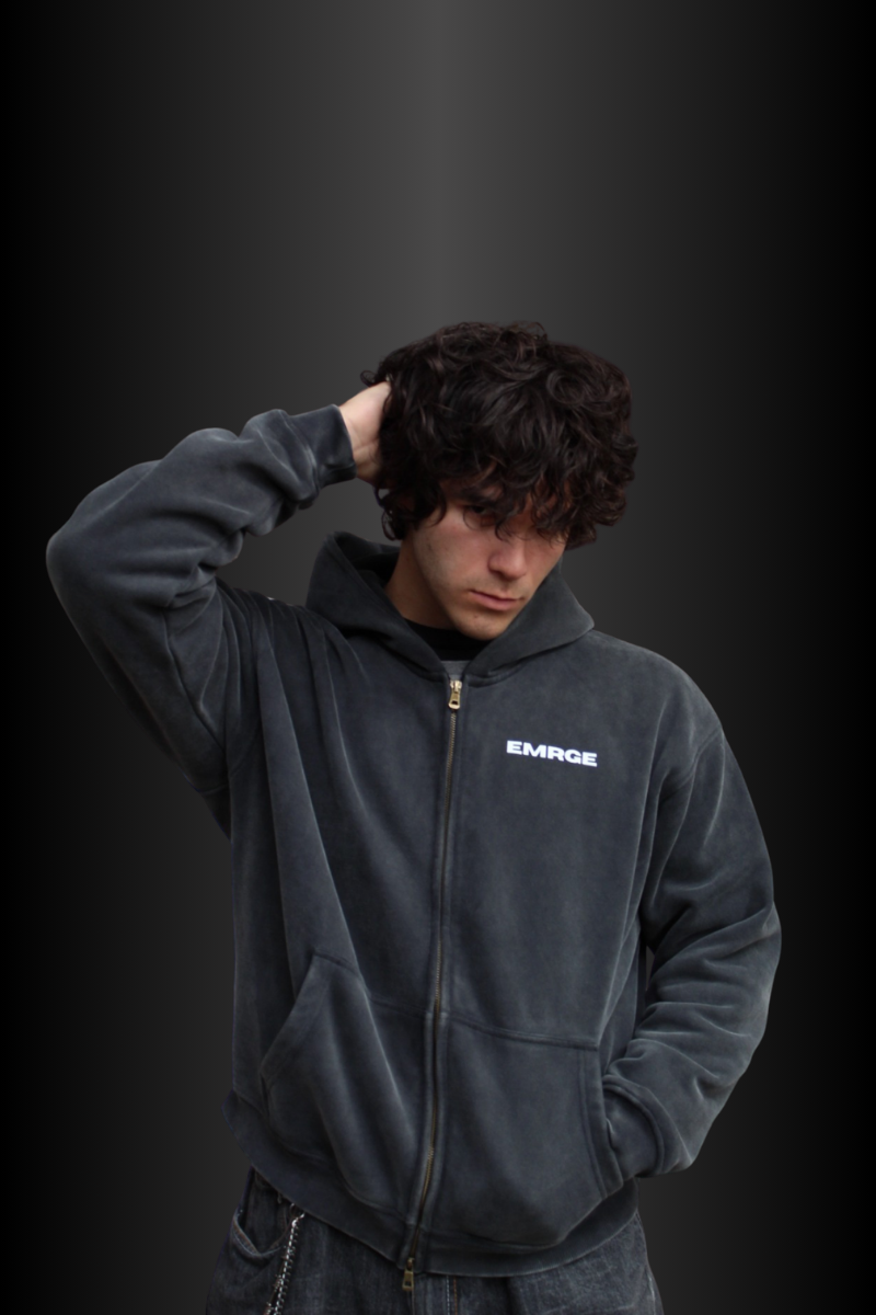 EMR005 "CORE" Essential Boxy Hoodie