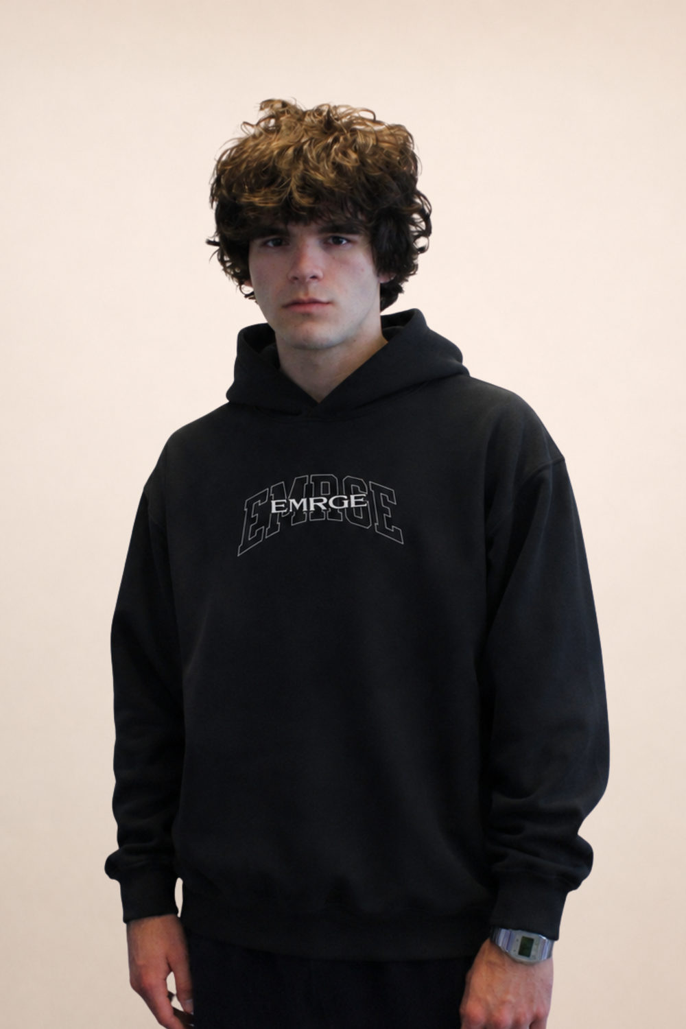 Essentials Boxy Zip Hoodie