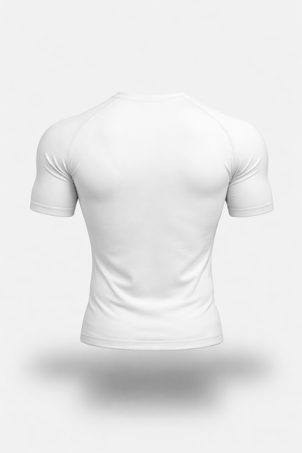 EMR015 NOCTURNE COMPRESSION TEE (WHITE)